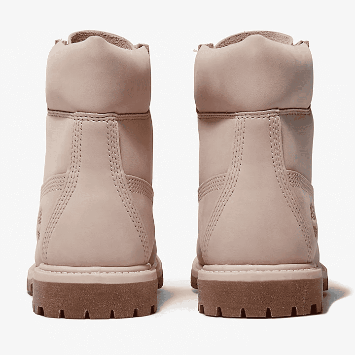 Timberland Premium 6 Inch Waterproof Boot for Women in Light Pink